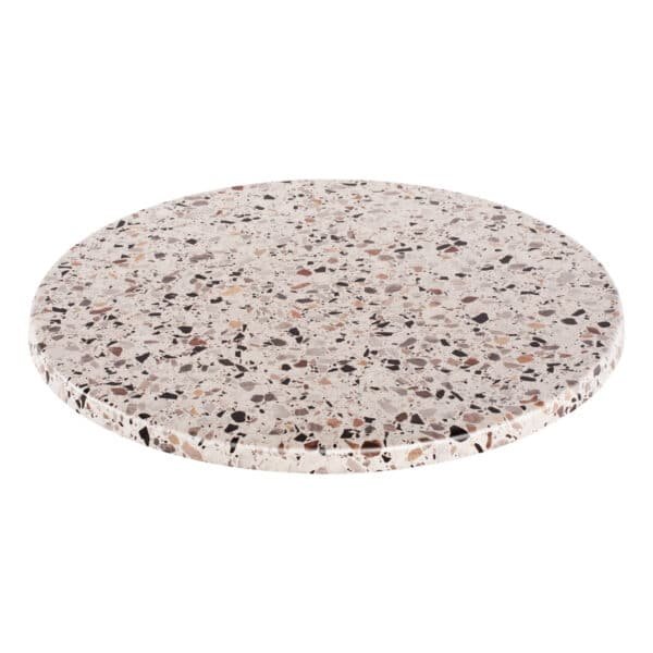 ΕΠΙΦΑΝΕΙΑ ΤΡΑΠΕΖΙΟΥ ΣΤΡΟΓΓΥΛΗ Φ60Χ2.5εκ. 5766 WERZALIT TERRAZZO HM5227.16 - Image 3