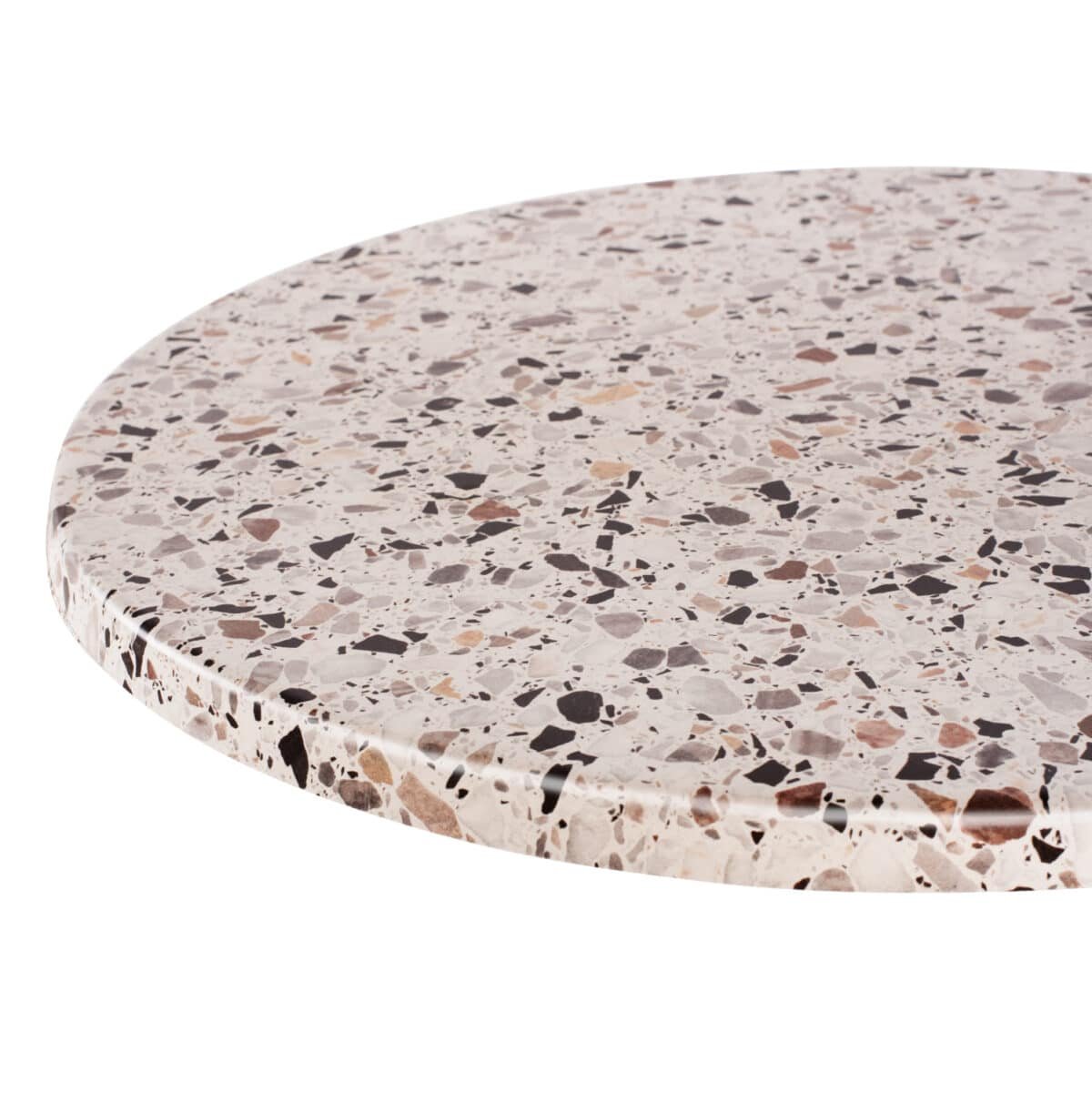 ΕΠΙΦΑΝΕΙΑ ΤΡΑΠΕΖΙΟΥ ΣΤΡΟΓΓΥΛΗ Φ60Χ2.5εκ. 5766 WERZALIT TERRAZZO HM5227.16 - Image 4