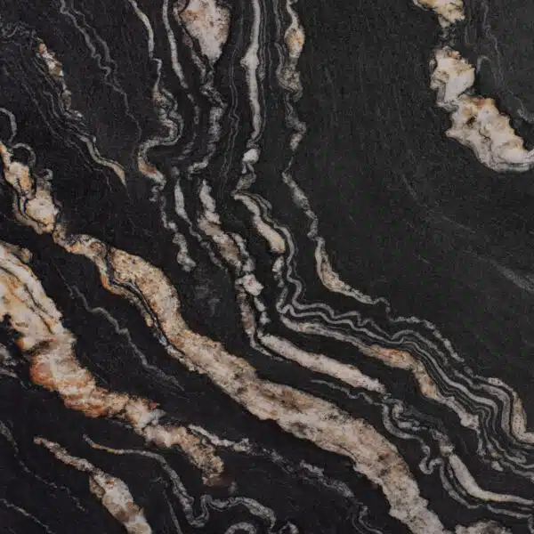 ΕΠΙΦΑΝΕΙΑ ΤΡΑΠΕΖΙΟΥ Φ60Χ2.5εκ. 5787 WERZALIT BLACK GOLD MARBLE HM5227.15 - Image 5