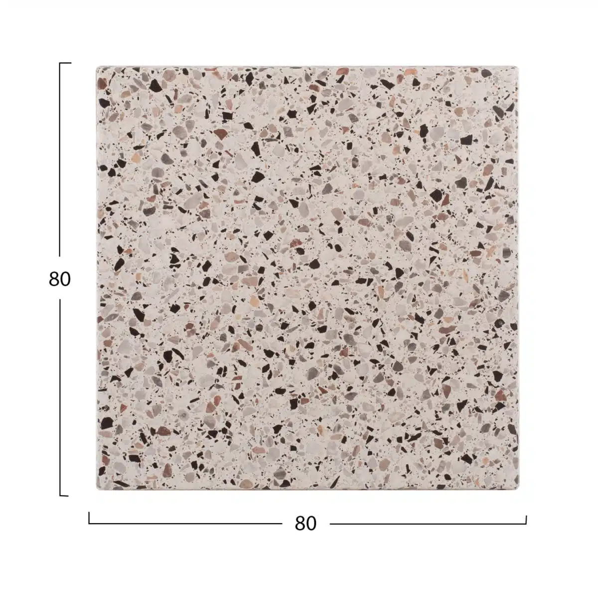 ΕΠΙΦΑΝΕΙΑ ΤΡΑΠΕΖΙΟΥ WERZALIT 80Χ80Χ3.5εκ. TERRAZZO HM5231.16 - Image 2