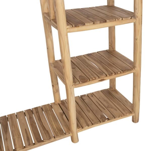 ΕΠΙΠΛΟ ΕΙΣΟΔΟΥ BALEN HM9550 ΞΥΛΟ ΤΕΑΚ ΣΕ ΦΥΣΙΚΟ ΧΡΩΜΑ 120x50x180Yεκ. - Image 4