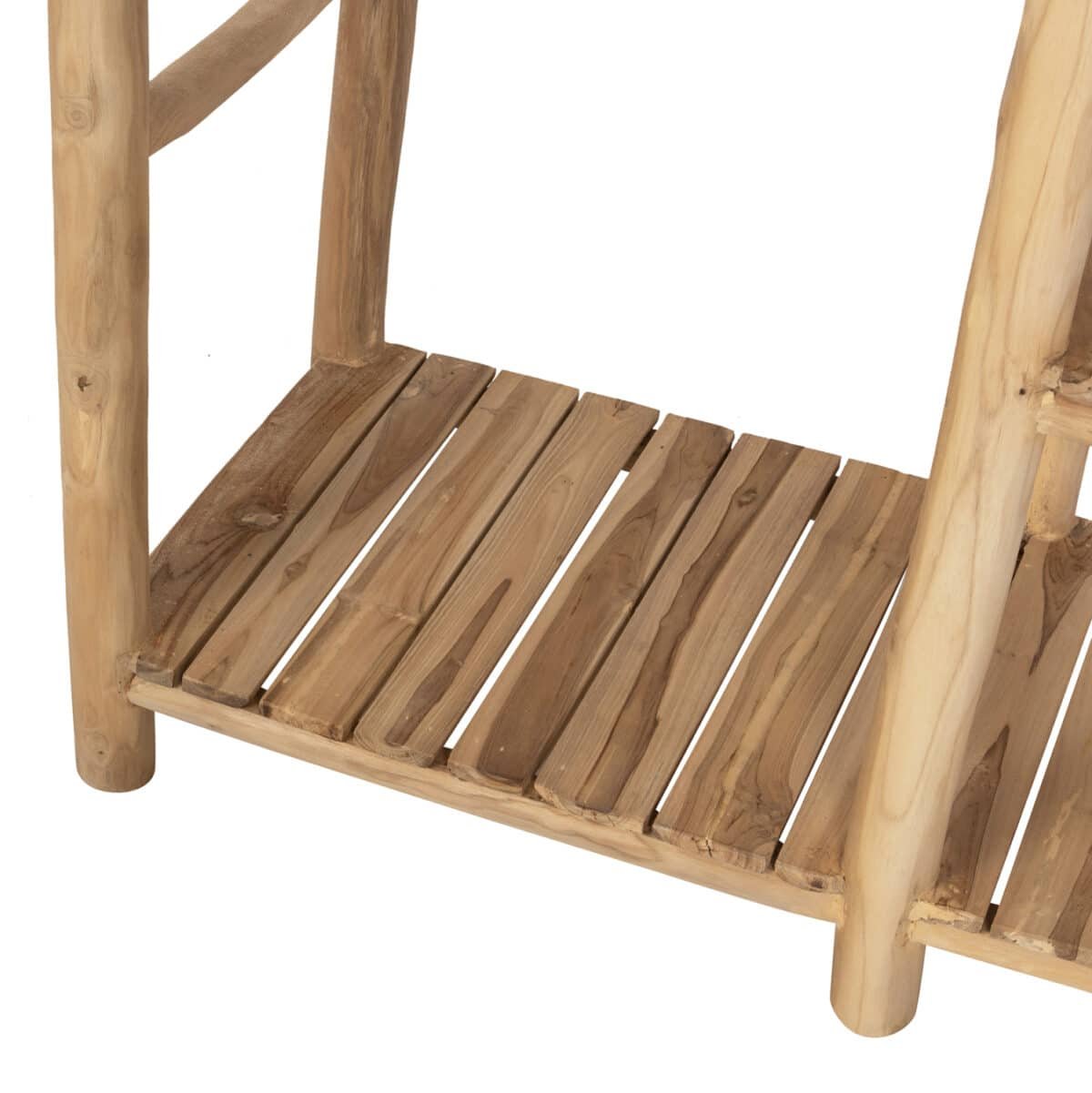 ΕΠΙΠΛΟ ΕΙΣΟΔΟΥ BALEN HM9550 ΞΥΛΟ ΤΕΑΚ ΣΕ ΦΥΣΙΚΟ ΧΡΩΜΑ 120x50x180Yεκ. - Image 5