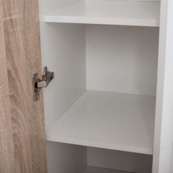 ΕΠΙΠΛΟ ΕΙΣΟΔΟΥ ΜΕ ΚΑΘΡΕΠΤΗ JANICE HM2264 SONAMA ΛΕΥΚΟ 70x37x181 εκ. - Image 9