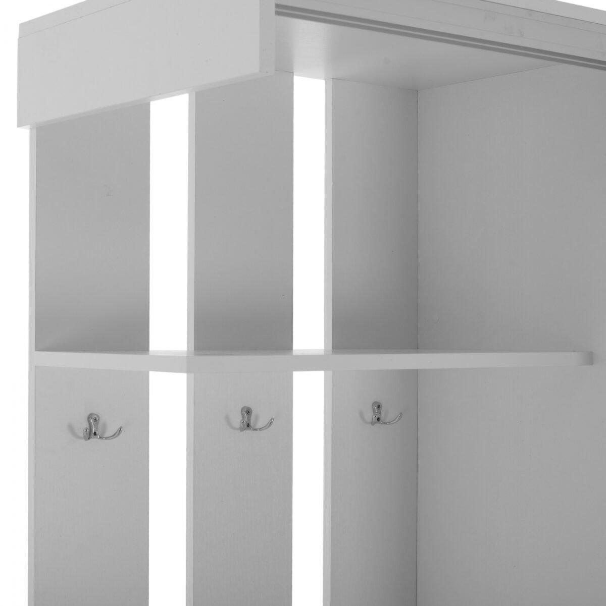 ΕΠΙΠΛΟ ΕΙΣΟΔΟΥ ΜΕ ΣΥΡΟΜΕΝΗ ΝΤΟΥΛΑΠΑ Κ ΚΑΘΡΕΦΤΗ DULCE ΛΕΥΚΟ HM2424.03 118x45x210 εκ. - Image 7