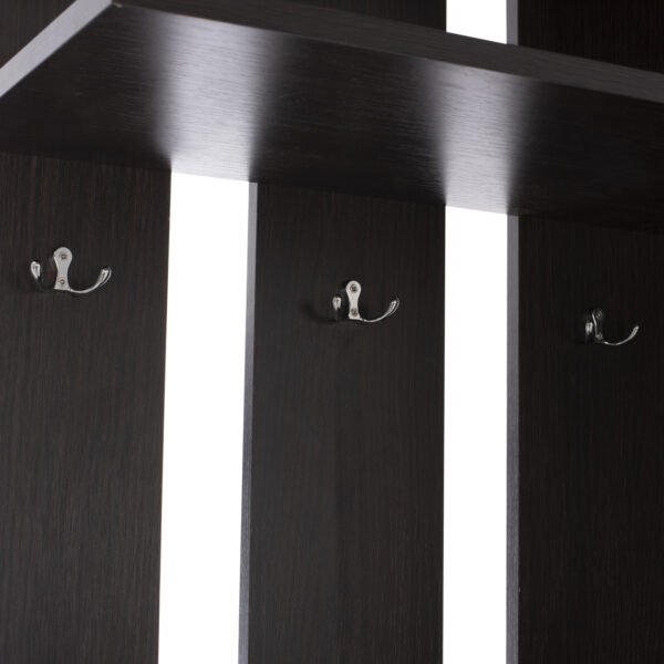 ΕΠΙΠΛΟ ΕΙΣΟΔΟΥ ΜΕ ΣΥΡΟΜΕΝΗ ΝΤΟΥΛΑΠΑ Κ ΚΑΘΡΕΦΤΗ DULCE WENGE HM2424.02 118X45X210Yεκ. - Image 7