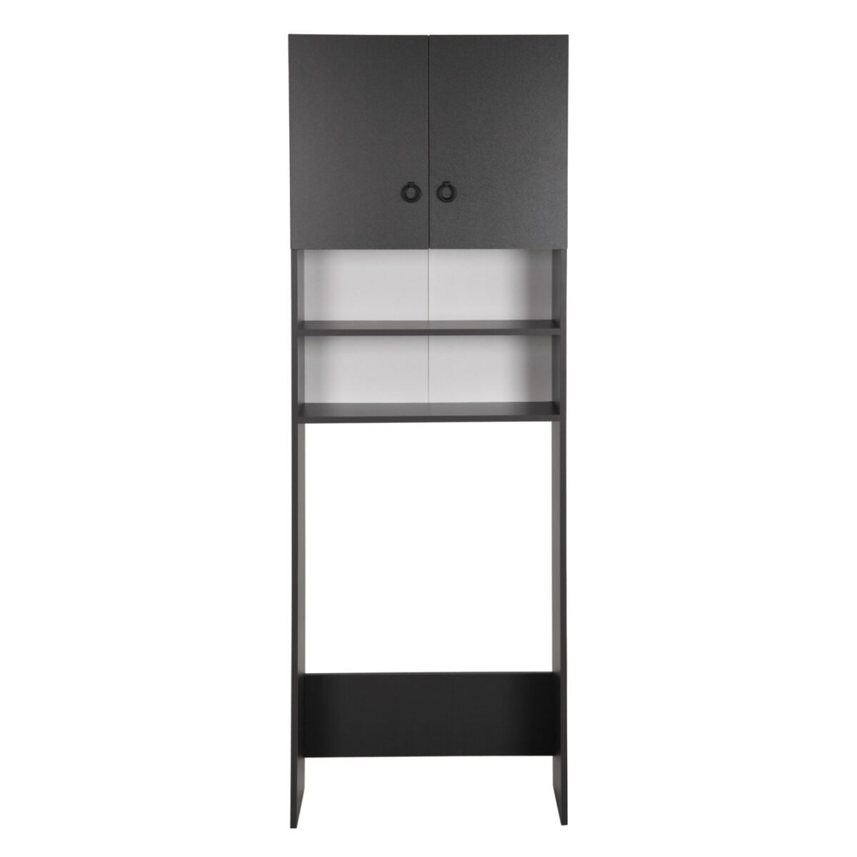 ΕΠΙΠΛΟ ΠΛΥΝΤΗΡΙΟΥ ΜΕ ΡΑΦΙΑ ΚΑΙ ΝΤΟΥΛΑΠΙ TERRY ΓΚΡΙ ΜΕΛΑΜΙΝΗ HM9122.13 64Χ29Χ181Υεκ. - Image 4