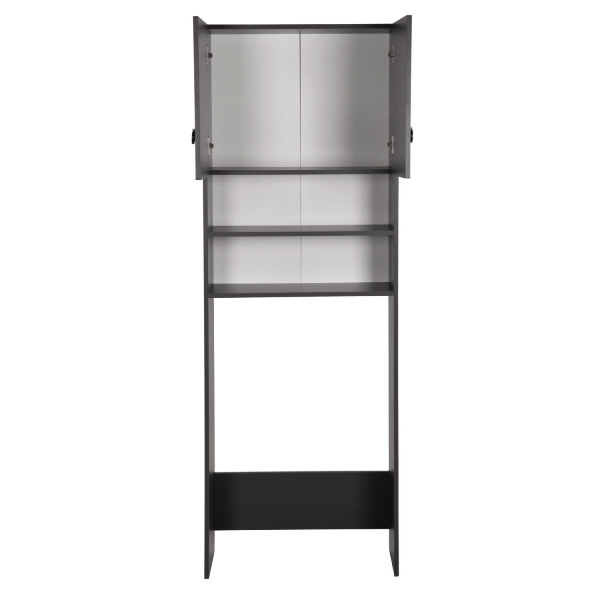 ΕΠΙΠΛΟ ΠΛΥΝΤΗΡΙΟΥ ΜΕ ΡΑΦΙΑ ΚΑΙ ΝΤΟΥΛΑΠΙ TERRY ΓΚΡΙ ΜΕΛΑΜΙΝΗ HM9122.13 64Χ29Χ181Υεκ. - Image 5