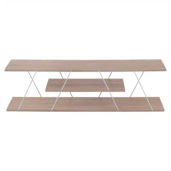 ΕΠΙΠΛΟ ΤΗΛΕΟΡΑΣΗΣ HM8922.14 TARS ΜΕΛΑΜΙΝΗ SONAMA ΛΕΥΚΟ 120x32x33Υεκ. - Image 3