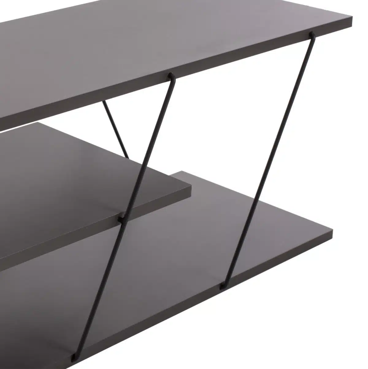 ΕΠΙΠΛΟ ΤΗΛΕΟΡΑΣΗΣ TARS HM8922.20 ΜΕΛΑΜΙΝΗ ΓΚΡΙ 120x32x33Yεκ. - Image 5