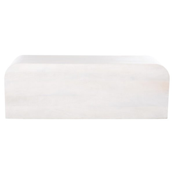 ΕΠΙΠΛΟ ΤΗΛΕΟΡΑΣΗΣ HANDYR HM9704 ΜΑΣΙΦ ΞΥΛΟ MANGO ΣΕ ΛΕΥΚΟ 130x40x45Yεκ. - Image 5