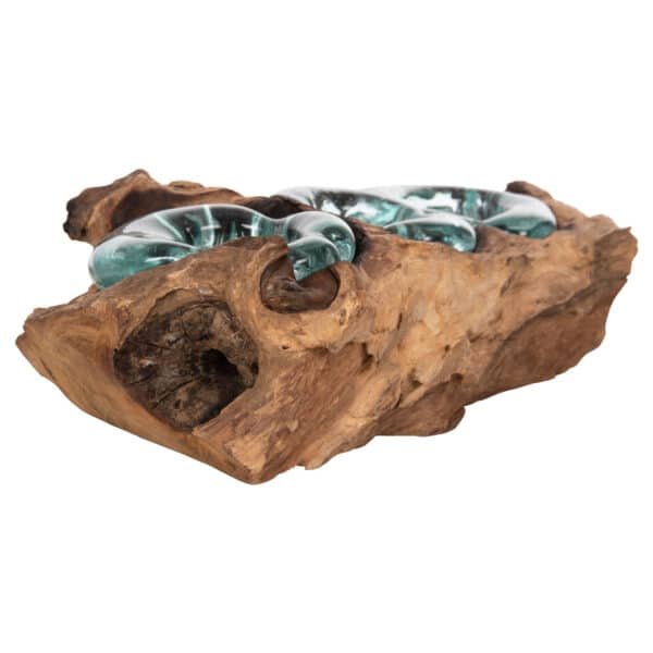 ΕΠΙΤΡΑΠΕΖΙΟ ΔΙΑΚΟΣΜΗΤΙΚΟ ΓΙΑ ΚΕΡΙΑ 3 ΘΕΣΕΩΝ HM4282 ΜΑΣΙΦ ΞΥΛΟ ΤΕΑΚ & ΓΥΑΛΙ-ΦΥΣΙΚΟ - Image 7