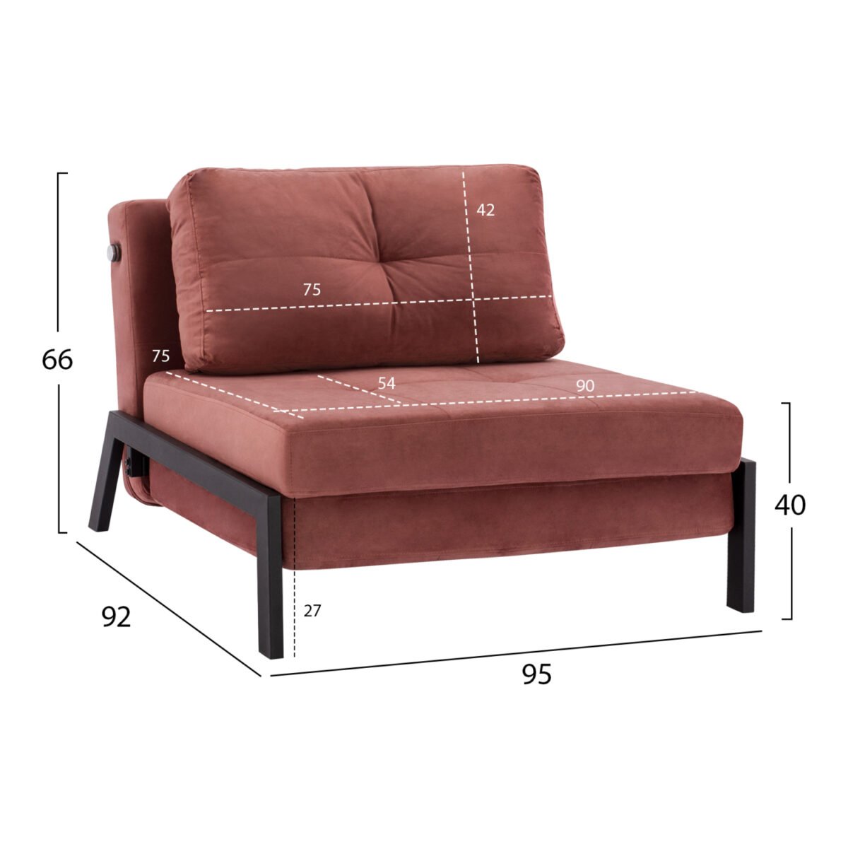 ΒΕΛΟΥΔΟ ΣΑΠΙΟ ΜΗΛΟ HM3078.12 95x92x66Υ εκ.