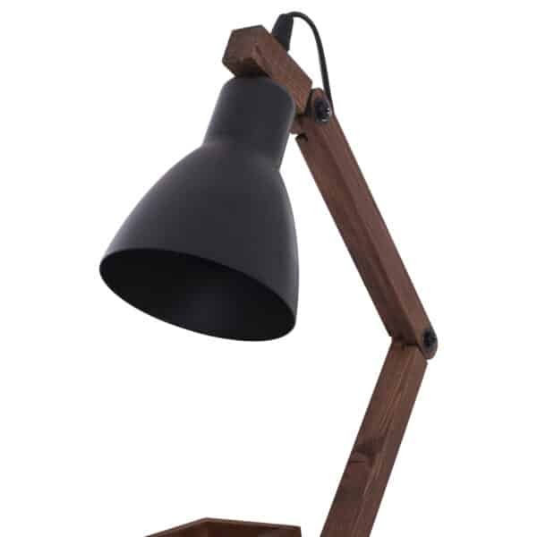 ΦΩΤΙΣΤΙΚΟ ΓΡΑΦΕΙΟΥ ΞΥΛΙΝΟ ΚΑΡΥΔΙ ΜΕ ΜΑΥΡΟ ΚΑΠΕΛΟ 23x35x50Υεκ.HM7702.01 - Image 3