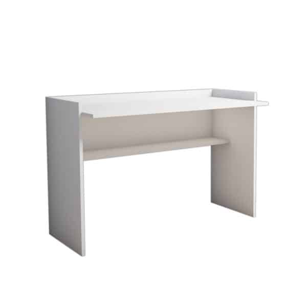 ΓΡΑΦΕΙΟ ΜΕΛΑΜΙΝΗΣ ΛΕΥΚΟ 118x58x80Υεκ.HM9227.11 - Image 4