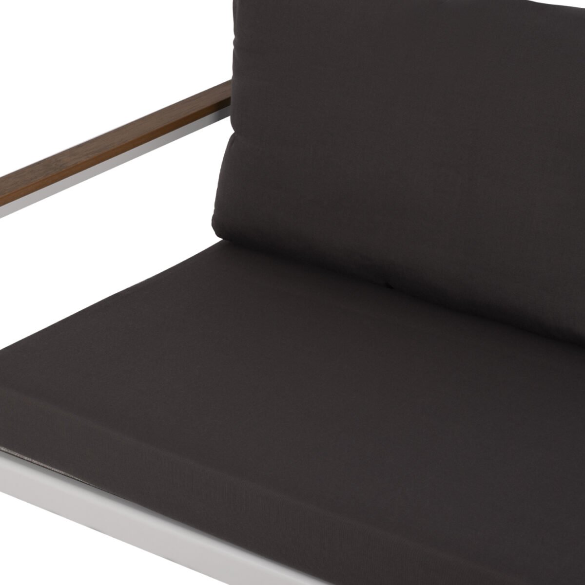 ΚΑΝΑΠΕΣ 2-ΘΕΣΙΟΣ SAFIYA HM5523.01 ΑΛΟΥΜΙΝΙΟ ΛΕΥΚΟ-ΑΝΘΡΑΚΙ ΜΑΞΙΛΑΡΙΑ 144x70x85Υεκ - Image 6