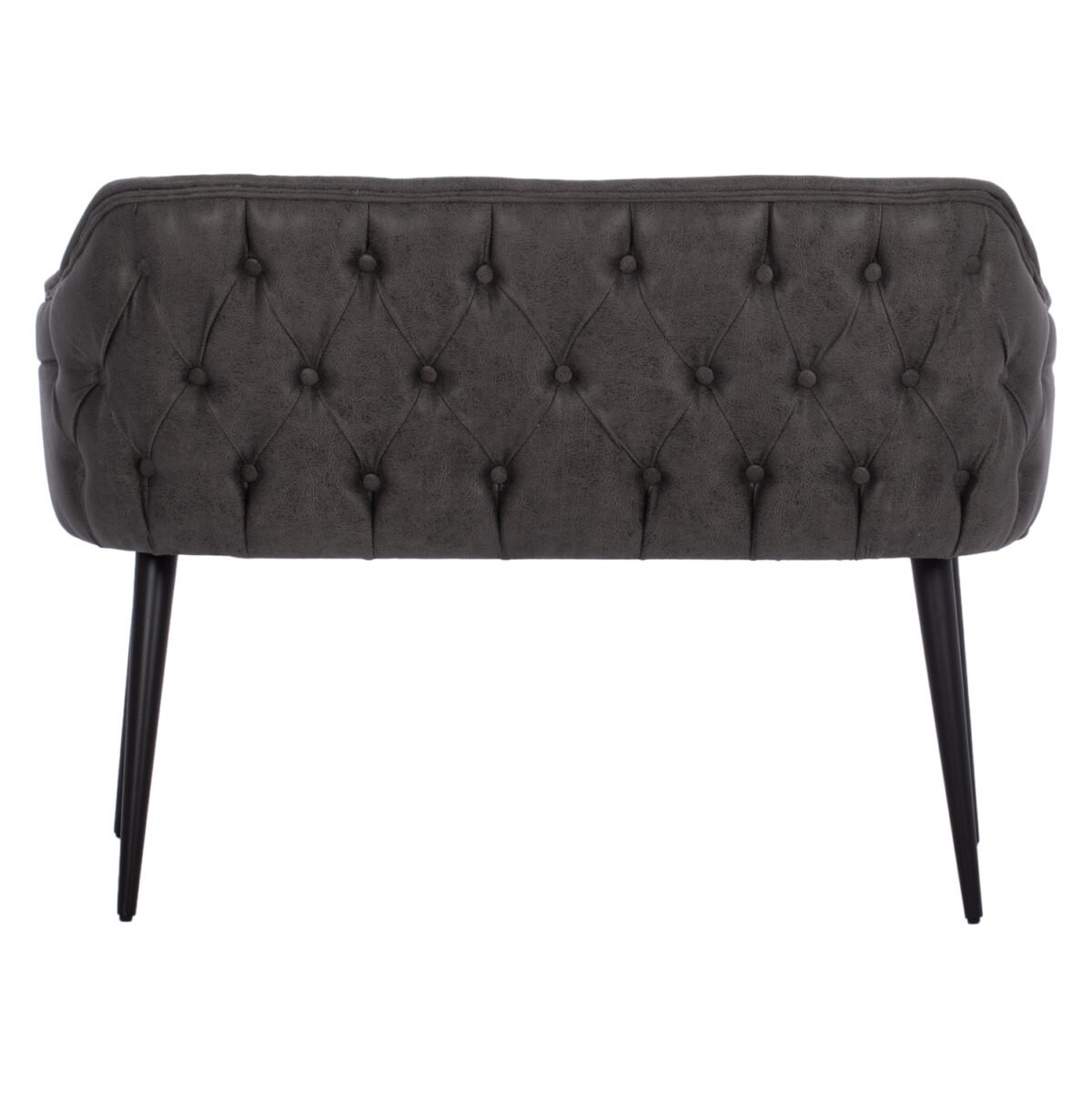 ΚΑΝΑΠΕΣ 2-ΘΕΣΙΟΣ ΕΠΑΓΓΕΛΜ. CARLOS HM9273.11 ΓΚΡΙ T.NUBUCΚ-ΞΥΛΙΝΑ ΠΟΔΙΑ 119x60x84Υεκ. - Image 4