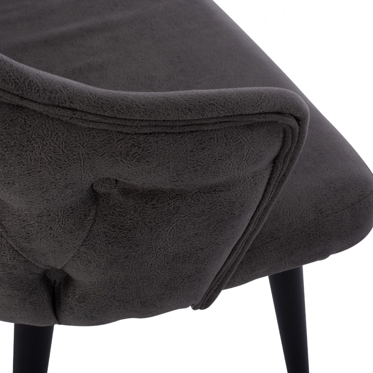 ΚΑΝΑΠΕΣ 2-ΘΕΣΙΟΣ ΕΠΑΓΓΕΛΜ. CARLOS HM9273.11 ΓΚΡΙ T.NUBUCΚ-ΞΥΛΙΝΑ ΠΟΔΙΑ 119x60x84Υεκ. - Image 8