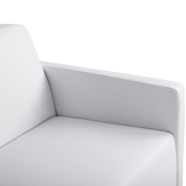 ΚΑΝΑΠΕΣ 2ΘΕΣΙΟΣ NELLIE HM3159.22 ΜΕ ΛΕΥΚΟ PU 113x71x71Υ εκ. - Image 5