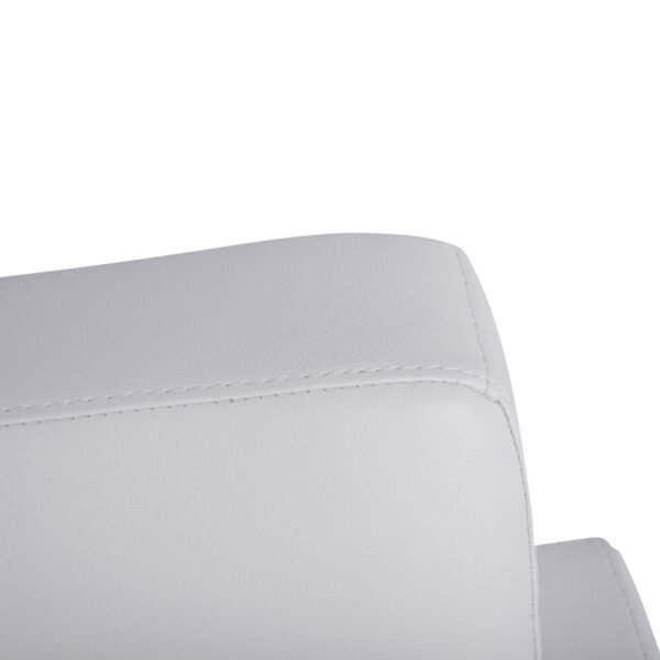 ΚΑΝΑΠΕΣ 2ΘΕΣΙΟΣ NELLIE HM3159.22 ΜΕ ΛΕΥΚΟ PU 113x71x71Υ εκ. - Image 6