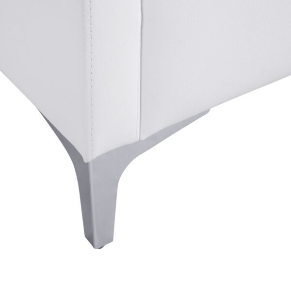 ΚΑΝΑΠΕΣ 2ΘΕΣΙΟΣ NELLIE HM3159.22 ΜΕ ΛΕΥΚΟ PU 113x71x71Υ εκ. - Image 8