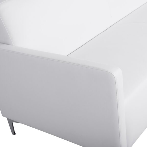 ΚΑΝΑΠΕΣ 3ΘΕΣΙΟΣ NELLIE HM3159.32 ΜΕ ΛΕΥΚΟ PU 163x71x71Υ εκ. - Image 5