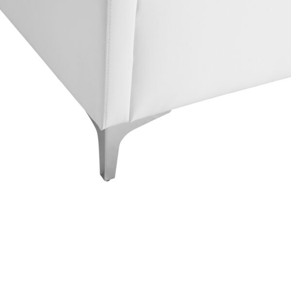 ΚΑΝΑΠΕΣ 3ΘΕΣΙΟΣ NELLIE HM3159.32 ΜΕ ΛΕΥΚΟ PU 163x71x71Υ εκ. - Image 8