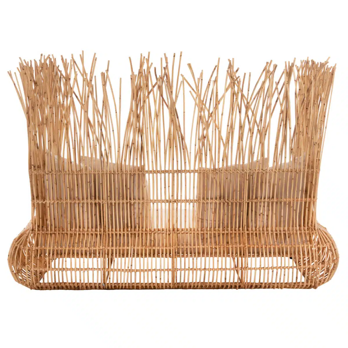 ΚΑΝΑΠΕΣ ΕΞ. ΧΩΡΟΥ ZEPHYR HM5988 ΚΑΛΑΜΙΑ RATTAN ΦΥΣΙΚΟ-ΜΠΕΖ ΜΑΞΙΛΑΡΙΑ 200x120x142Yεκ. - Image 6