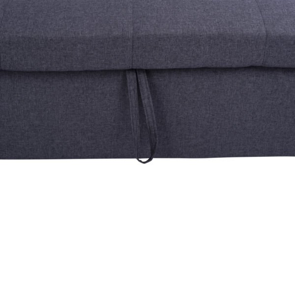 ΚΑΝΑΠΕΣ ΓΩΝΙΑ ΚΡΕΒΑΤΙ WAYNE 224x147x85Υεκ. HM3028.11 ΓΚΡΙ ΥΦΑΣΜΑ - Image 9