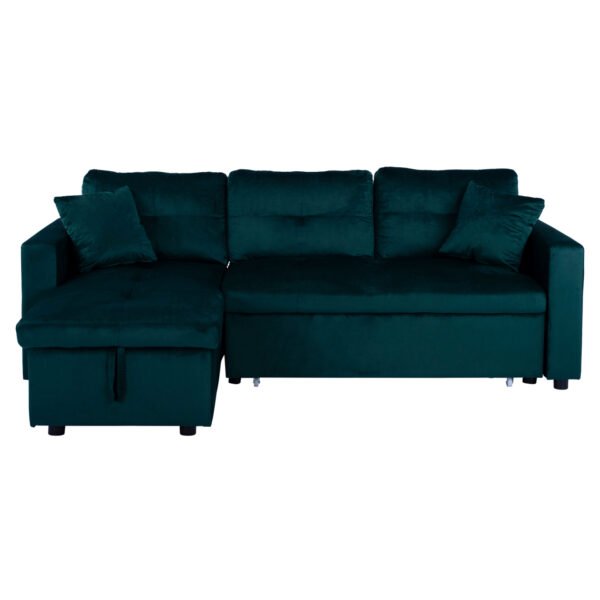 ΚΑΝΑΠΕΣ ΓΩΝΙΑ ΚΡΕΒΑΤΙ WAYNE 224x147x85Υεκ. HM3028.13 ΒΕΛΟΥΔΟ ΚΥΠΑΡΙΣΣΙ - Image 5