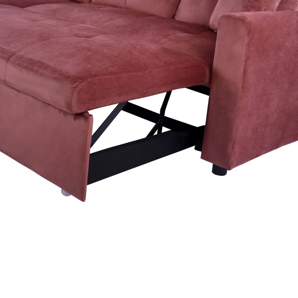 ΚΑΝΑΠΕΣ ΓΩΝΙΑ ΚΡΕΒΑΤΙ WAYNE 224x147x85Υεκ. HM3028.12 ΒΕΛΟΥΔΟ ΣΑΠΙΟ ΜΗΛΟ - Image 7