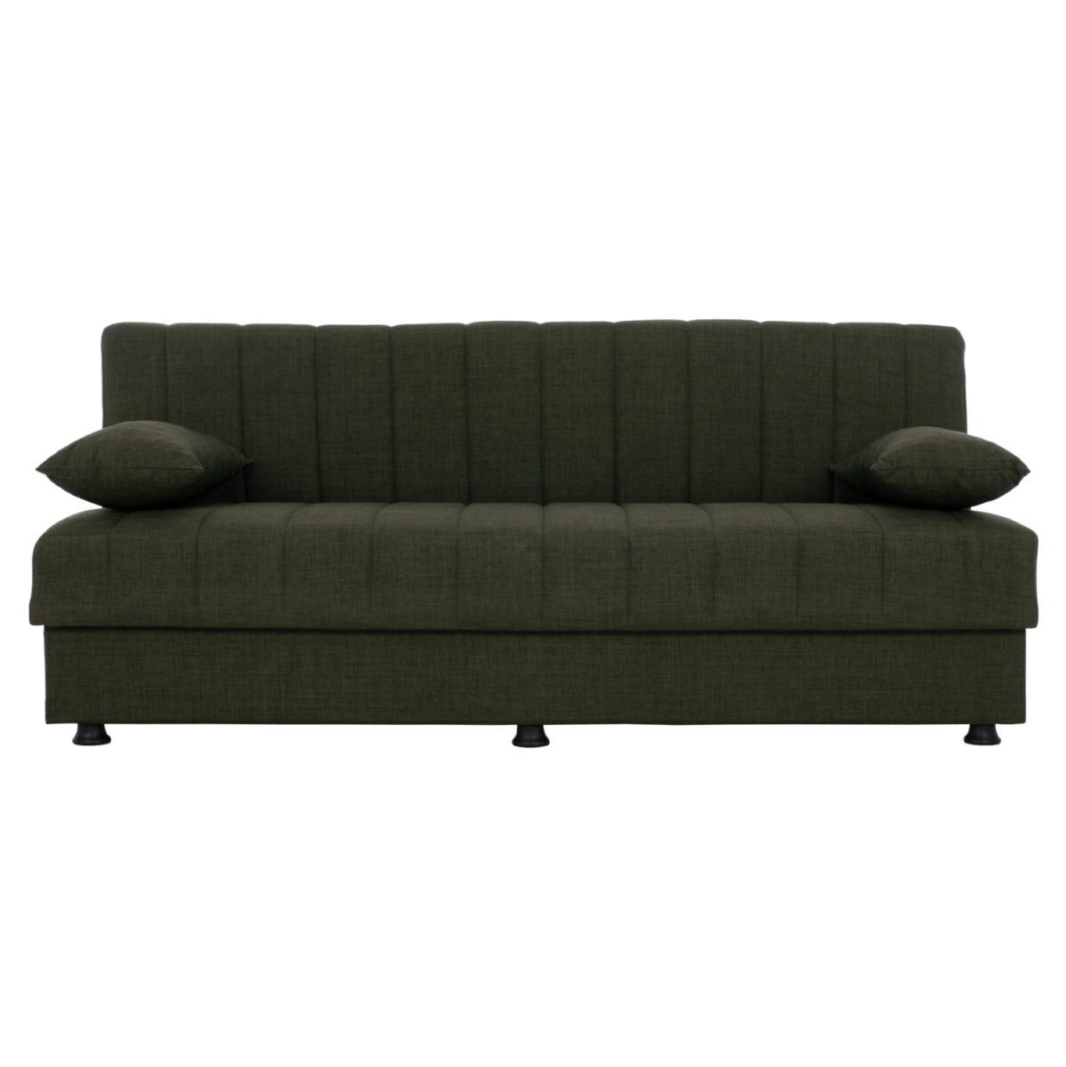 ΚΑΝΑΠΕΣ ΚΡΕΒΑΤΙ ANDRI ΤΡΙΘΕΣΙΟΣ DARK OLIVE HM3239.05 180x72x77 εκ. - Image 4