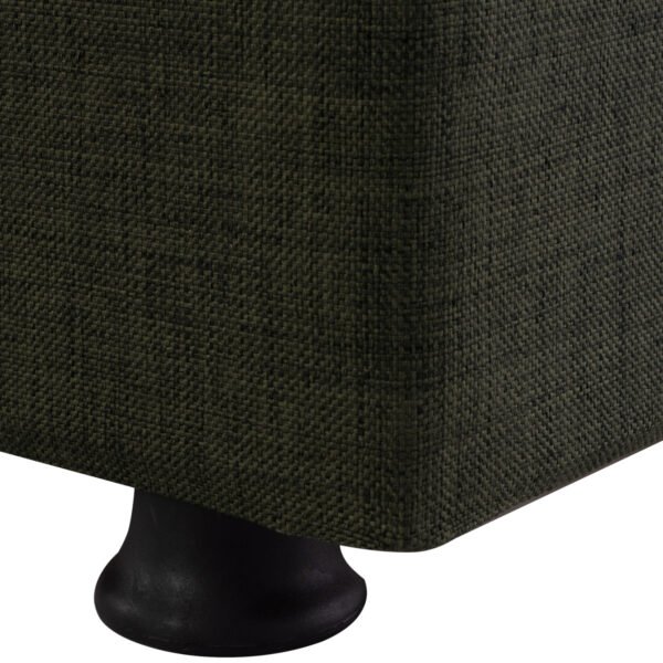 ΚΑΝΑΠΕΣ ΚΡΕΒΑΤΙ ANDRI ΤΡΙΘΕΣΙΟΣ DARK OLIVE HM3239.05 180x72x77 εκ. - Image 10