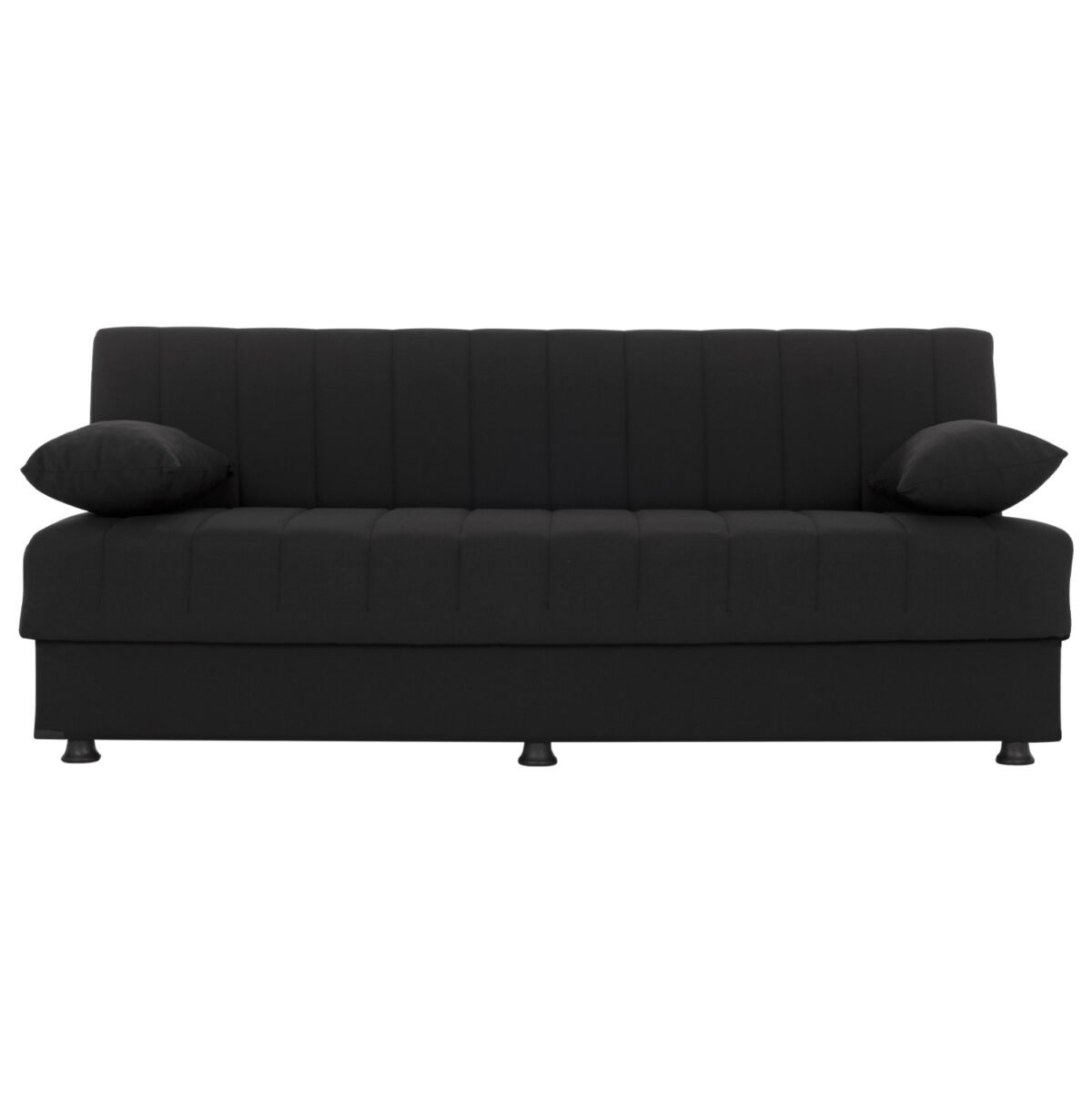 ΚΑΝΑΠΕΣ ΚΡΕΒΑΤΙ ANDRI ΤΡΙΘΕΣΙΟΣ ΜΑΥΡΟΣ HM3239.01 180x72x77 εκ. - Image 4