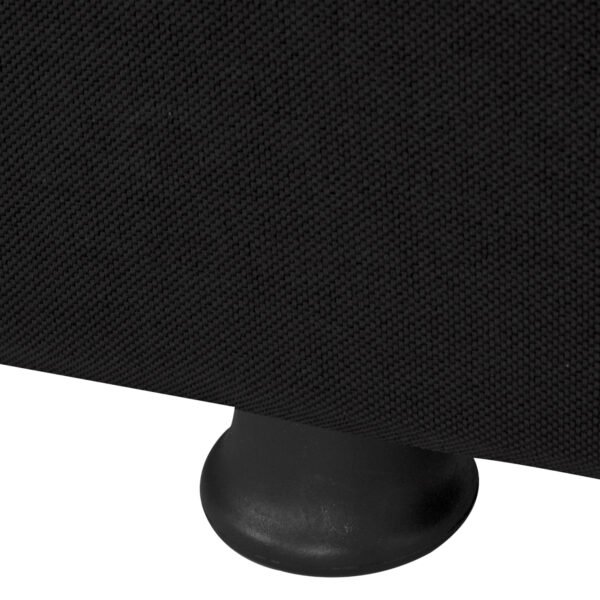 ΚΑΝΑΠΕΣ ΚΡΕΒΑΤΙ ANDRI ΤΡΙΘΕΣΙΟΣ ΜΑΥΡΟΣ HM3239.01 180x72x77 εκ. - Image 9