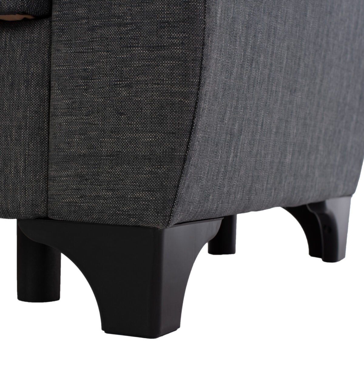 ΚΑΝΑΠΕΣ ΚΡΕΒΑΤΙ HEMA ΔΙΘΕΣΙΟΣ  ΨΗΛΗ ΠΛΑΤΗ ΓΚΡΙ HM3243.03 160x84x88 εκ. - Image 10