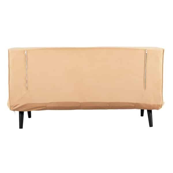 ΚΑΝΑΠΕΣ ΚΡΕΒΑΤΙ 2 ΑΤΟΜΩΝ ASMA HM3077.17 ΜΕ ΒΕΛΟΥΔΟ ΜΠΕΖ 140x80x77Yεκ. - Image 7