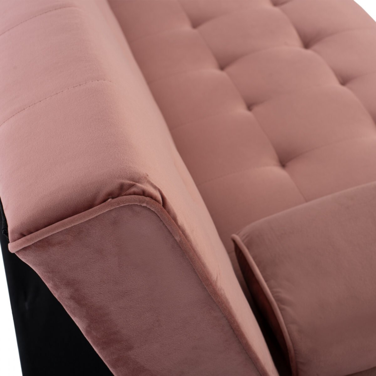 ΚΑΝΑΠΕΣ ΚΡΕΒΑΤΙ WANDA HM3149.12 ΜΕ ΒΕΛΟΥΔΟ ΣΑΠΙΟ ΜΗΛΟ 188X83X83Y εκ. - Image 9