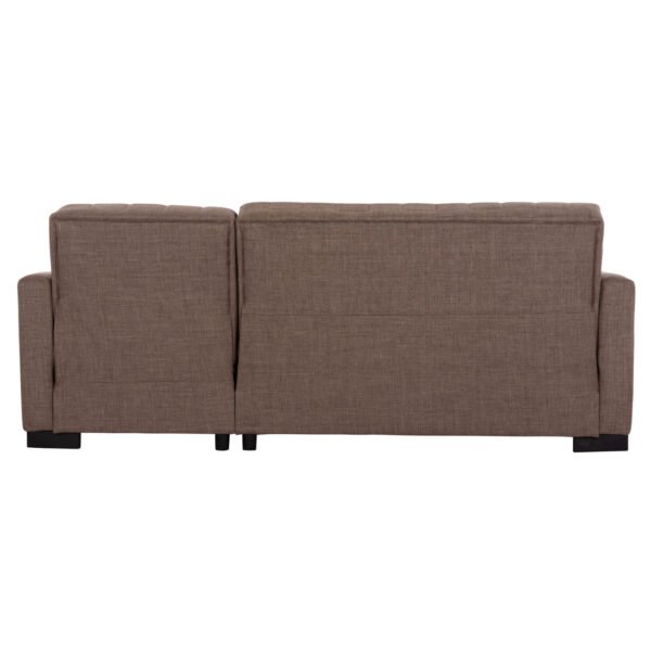 ΚΑΝΑΠΕΣ ΚΡΕΒΑΤΙ GHUFRAN ΓΩΝΙΑ ΑΝΑΣΤΡΕΨΙΜΗ ΚΑΦΕ HM3244.02 ΜΕ ΑΠΟΘΗΚΕΤΙΚΟ ΧΩΡΟ 202x140x78Yεκ. - Image 7