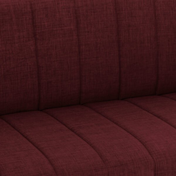 ΚΑΝΑΠΕΣ ΚΡΕΒΑΤΙ ANDRI ΤΡΙΘΕΣΙΟΣ ΚΟΚΚΙΝΟ HM3239.06 180x72x77 εκ. - Image 7