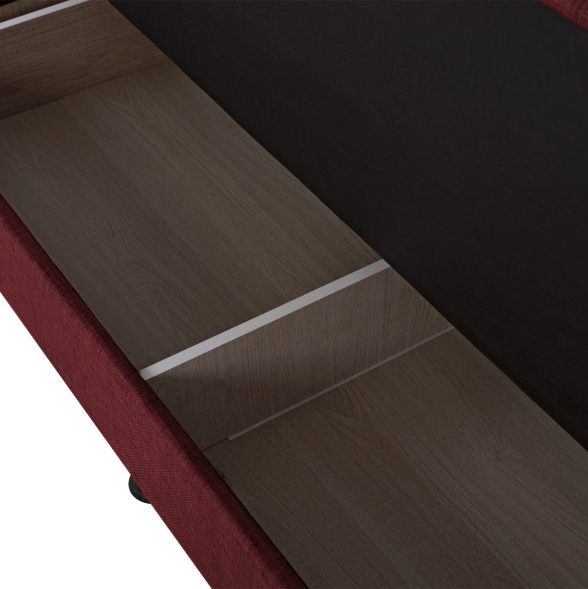 ΚΑΝΑΠΕΣ ΚΡΕΒΑΤΙ ANDRI ΤΡΙΘΕΣΙΟΣ ΚΟΚΚΙΝΟ HM3239.06 180x72x77 εκ. - Image 8