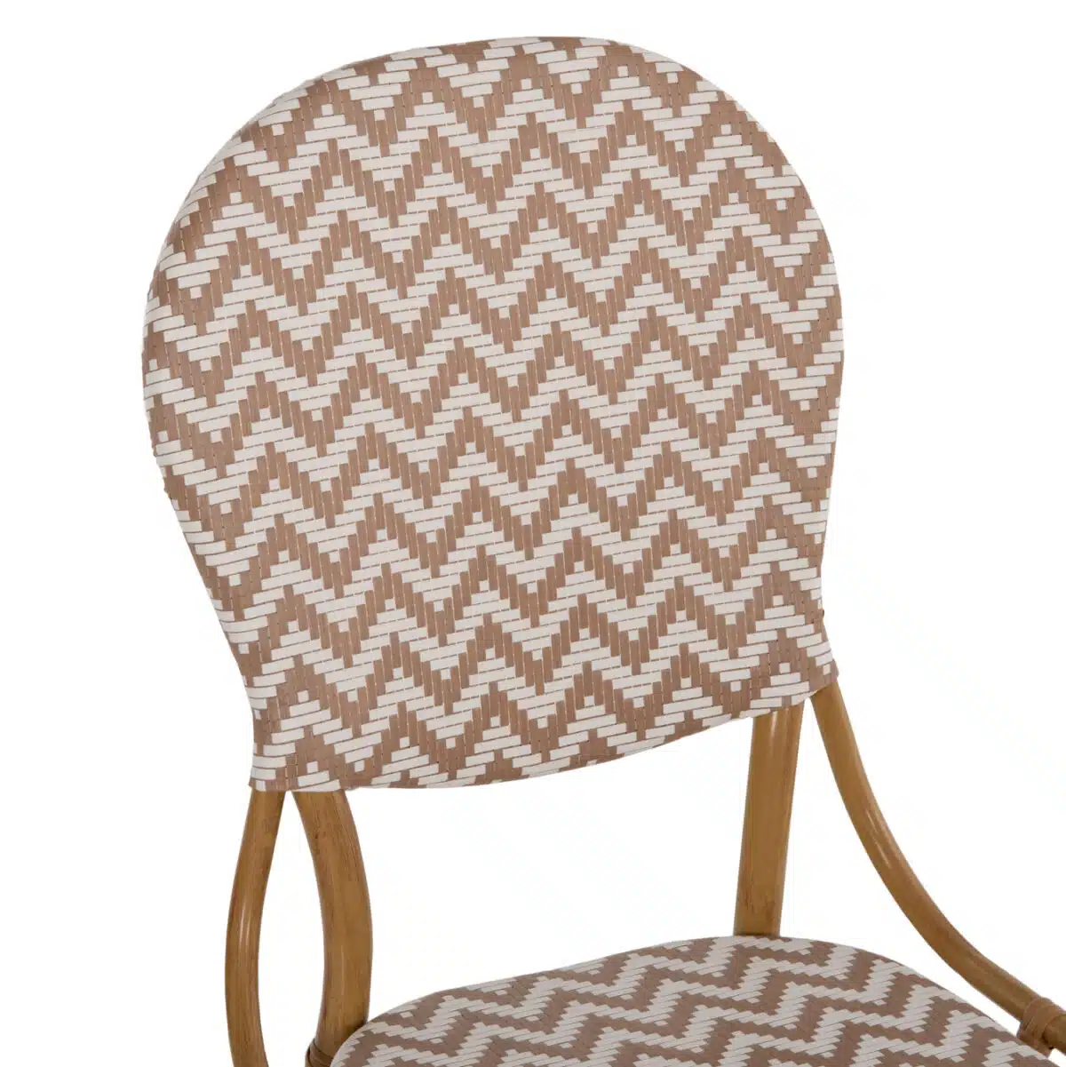 ΚΑΡΕΚΛΑ ΑΛΟΥΜΙΝΙΟΥ BAMBOO LOOK ΦΥΣΙΚΟ - ΛΕΥΚΟ HM5927.03 46x56x95Yεκ. - Image 7