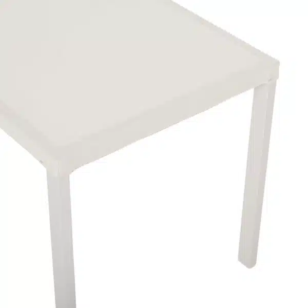 ΚΑΡΕΚΛΑ ΑΛΟΥΜΙΝΙΟΥ ΛΕΥΚΗ ΜΠΕΖ RATTAN & TEXTLINE HM5921.02 46x55,5x83Yεκ. - Image 9