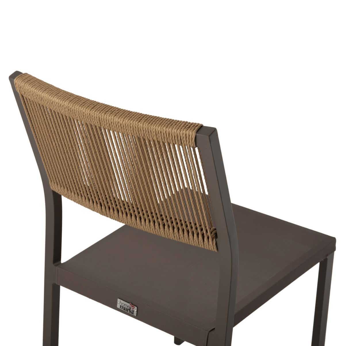 ΚΑΡΕΚΛΑ ΑΛΟΥΜΙΝΙΟΥ ΣΑΜΠΑΝΙ ΜΕ RATTAN & TEXTLINE HM5921.03 46x55,5x83 εκ. - Image 9