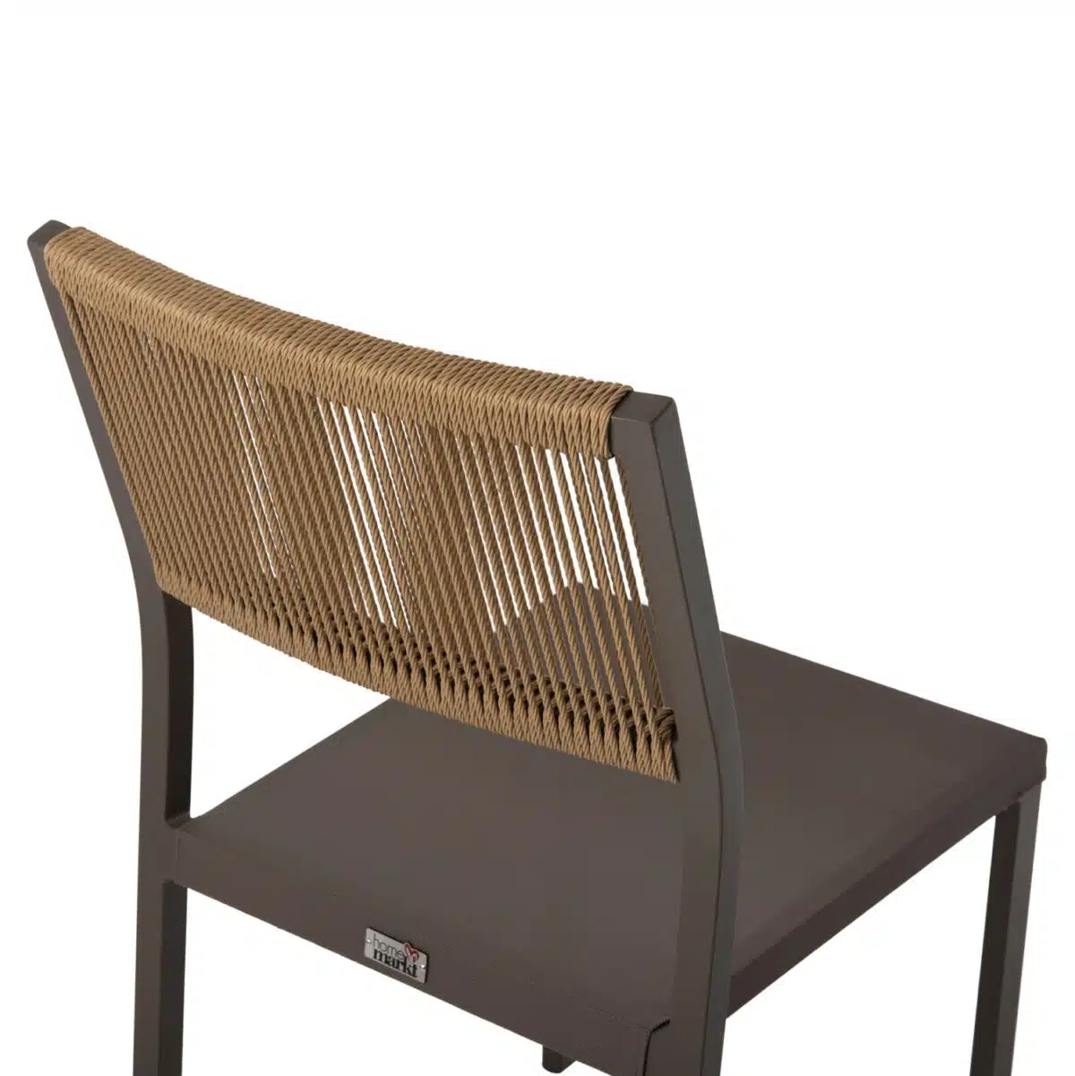 ΚΑΡΕΚΛΑ ΑΛΟΥΜΙΝΙΟΥ ΣΑΜΠΑΝΙ ΜΕ RATTAN & TEXTLINE HM5921.03 46x55,5x83 εκ. - Image 9