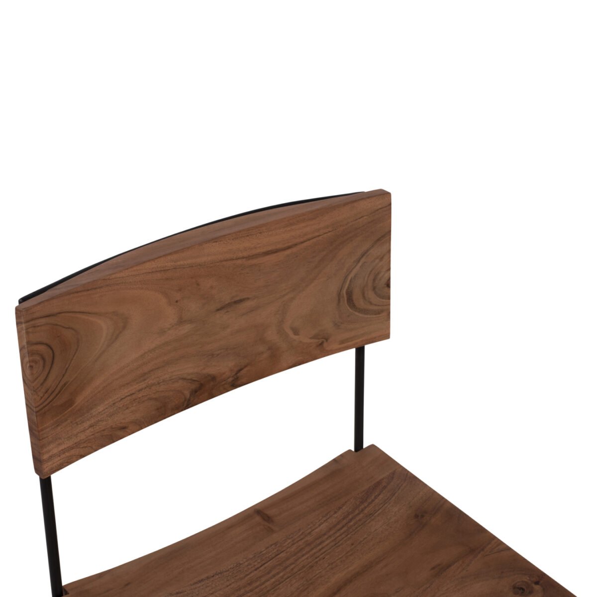 ΚΑΡΕΚΛΑ ΑΠΟ ΜΑΣΙΦ ΞΥΛΟ ΑΚΑΚΙΑΣ KAI ΜΕΤΑΛΛΟ ΦΥΣΙΚΟ 46x51x84Υεκ.HM8180.11 - Image 7