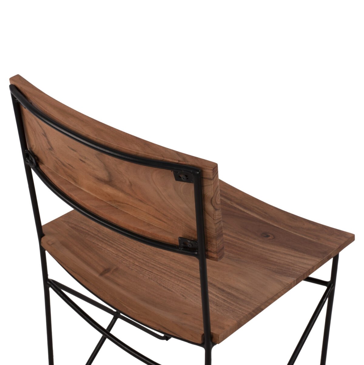 ΚΑΡΕΚΛΑ ΑΠΟ ΜΑΣΙΦ ΞΥΛΟ ΑΚΑΚΙΑΣ KAI ΜΕΤΑΛΛΟ ΦΥΣΙΚΟ 46x51x84Υεκ.HM8180.11 - Image 10