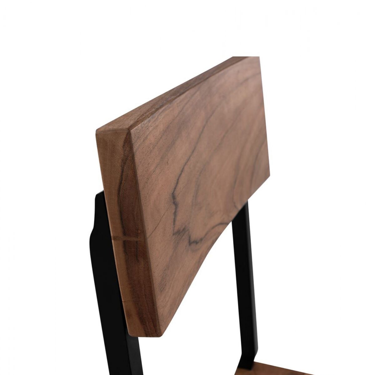 ΚΑΡΕΚΛΑ ΑΠΟ ΜΕΤΑΛΛΟ ΚΑΙ ΜΑΣΙΦ ΞΥΛΟ ΑΚΑΚΙΑΣ ΦΥΣΙΚΟ 45,5x43,5x85,5Υεκ.HM8179.11 - Image 7