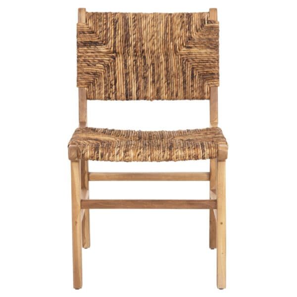 ΚΑΡΕΚΛΑ ΑΠΟ ΞΥΛΟ ΤΕΑΚ ME ΨΑΘΙΝΗ ΠΛΑΤΗ ΚΑΙ ΚΑΘΙΣΜΑ ΦΥΣΙΚΟ ΧΡΩΜΑ 51x60,5x86Yεκ.HM9399.11 - Image 3