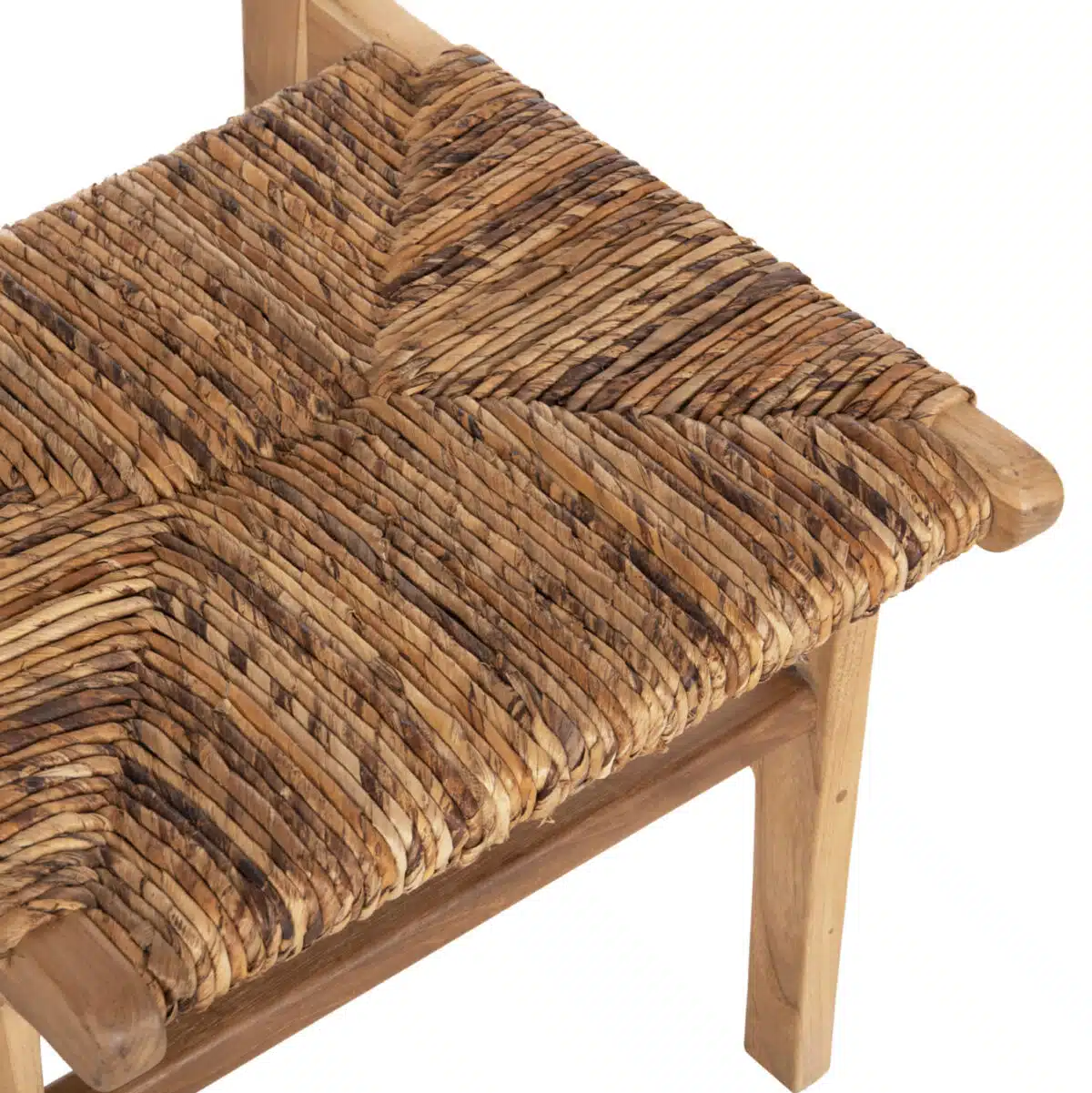 ΚΑΡΕΚΛΑ ΑΠΟ ΞΥΛΟ ΤΕΑΚ ME ΨΑΘΙΝΗ ΠΛΑΤΗ ΚΑΙ ΚΑΘΙΣΜΑ ΦΥΣΙΚΟ ΧΡΩΜΑ 51x60,5x86Yεκ.HM9399.11 - Image 8