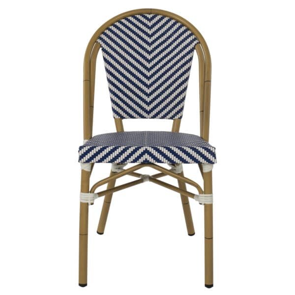 ΚΑΡΕΚΛΑ BAMBOO LOOK ΜΠΛΕ-ΛΕΥΚΟ HM5860.02 46x56x88Y εκ. - Image 3